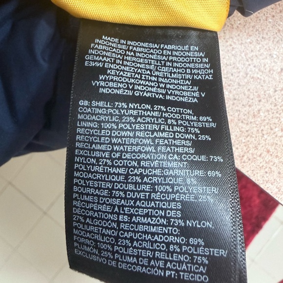 The North Face Women's Arctic Parka Down Coat in Summit Navy, Size 2X - Picture 5 of 7